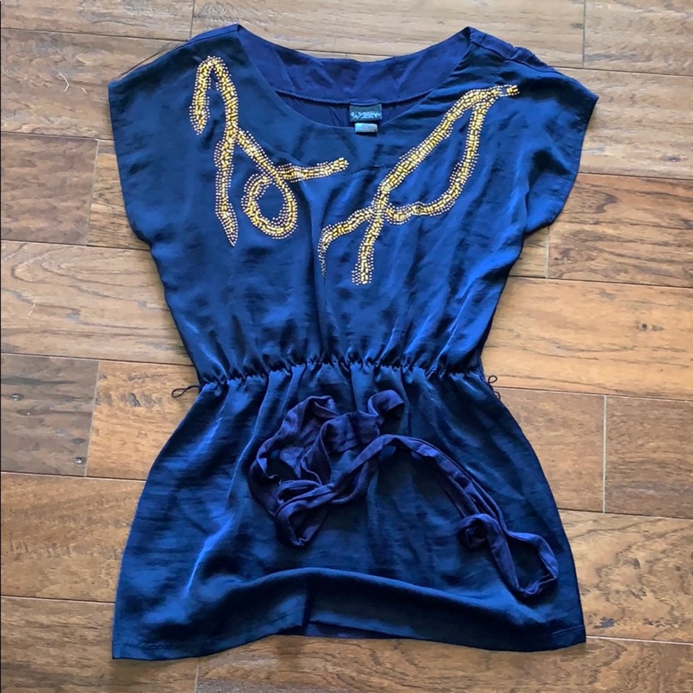 Navy blue Daytrip Blouse